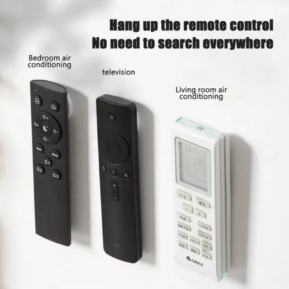 2sets - Strong Magnetic Hooks Anti-Lost Magnet Holder Remote Control Storage Hooks Wall Mount Fridge Stickers Hook for Home Organizer