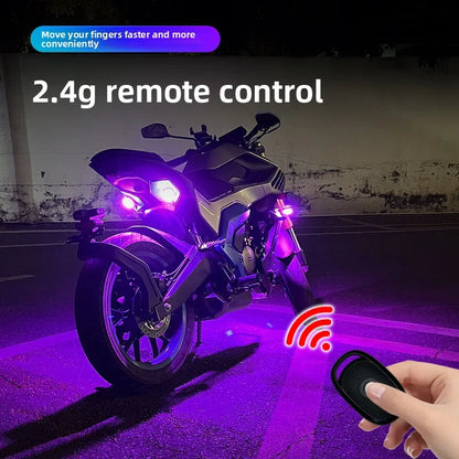 Wireless Remote Control LED Aircraft Strobe Light Multi-Color Super Bright Anti-Collision Warning Light For Motorcycle Car Drone
