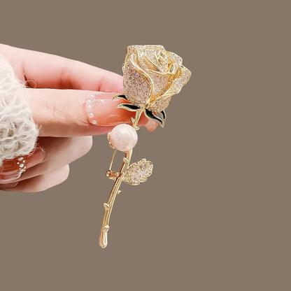 Luxury Crystal Phoenix Bird Brooches For Women Men Unisex Colorful Yellow Enamel Pins Chinese Birds Party Office Jewelry Gifts