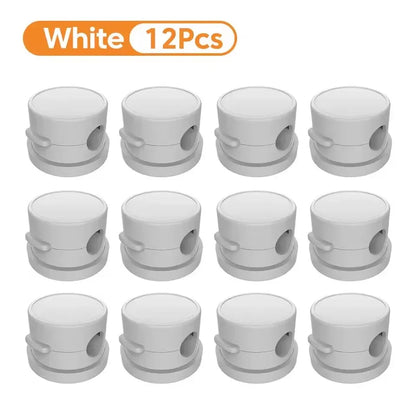 360° Rotatable Magnetic Cable Organizer Desk Cable Clip Cable Holder Wire Keeper Cord Charging Cable Management for Home Office