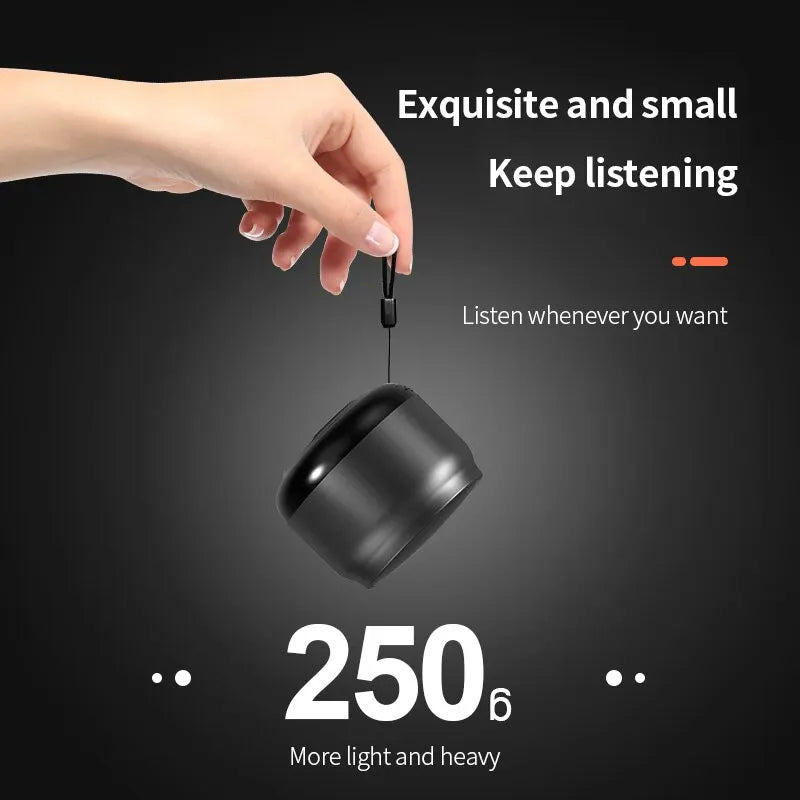 2025 Wireless speaker Bluetooth portable outdoor audio stereo support phone subwoofer MINI portable high quality home speaker