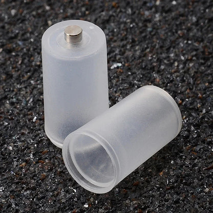 12Pcs Battery Convertor Adapter Size AAA to AA Cell Battery Converter Adaptor Holder Case Translucent Battery Storage Holder