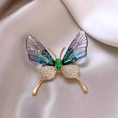 Shining Red Heart Brooches For Women Unisex Rhinestone Love Party Office Brooch Pins Gifts