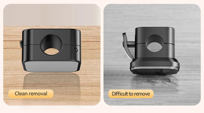 Rocoren Magnetic Cable Organizer Smooth Adjustable Cord Holder Magnet Desktop Cable Management Wire Protector Cable Clips Set