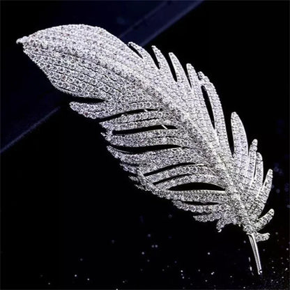 Luxury Exquisite Full Rhinestone Brooches For Women Girls Elegant Temperament Brooch Fine Jewelry Accessories Gifts