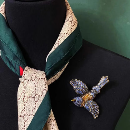 Vintage Luxury Heavy Duty Magpie Bird Designs Women's Men's BroochPins，AntiqueStyleJewelryAccessories, WeddingHolidayPartyFavors