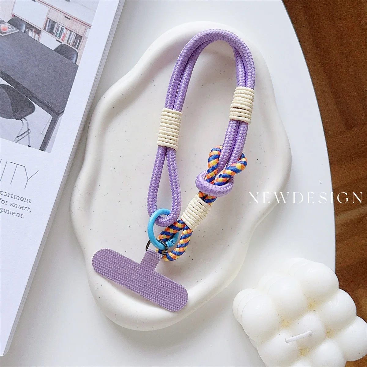 Phone Lanyard Wrist Strap + Case Connector - Universal Anti-Slip Anti-Fall Phone Case Accessory, Portable Pendant