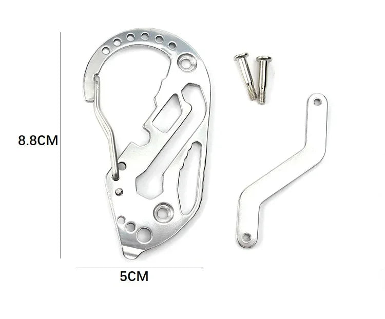 Portable Keys Holder Keyring Wallets Car Key Chain Collector Edc Pocket Key Organizer Bottle Opener Outdoor accessories Tools