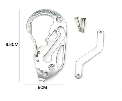 Portable Keys Holder Keyring Wallets Car Key Chain Collector Edc Pocket Key Organizer Bottle Opener Outdoor accessories Tools
