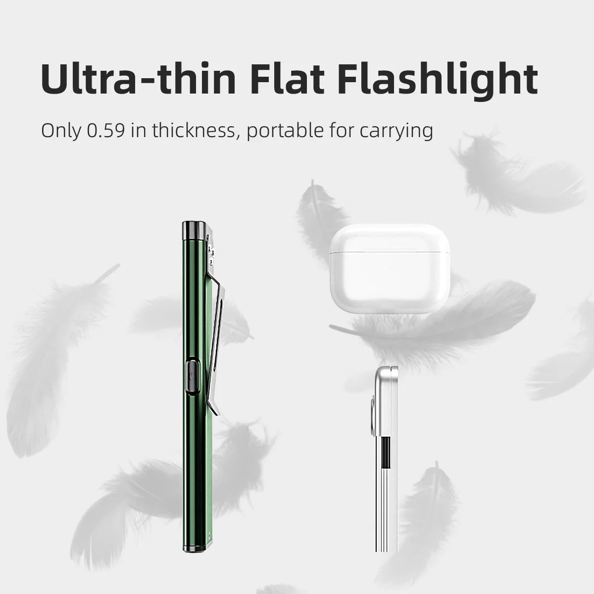 Warsun T7 Latest LED Keychain Flashlight  650Lm Portable Mini Torch Light Pocket Lantern Flood Work Light With Magnet