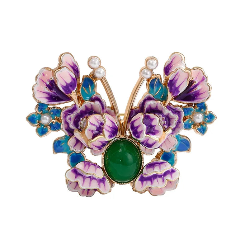 Different Styles Fashion Butterfly Brooch Animal Badge Pin Jewerly for Party Wedding