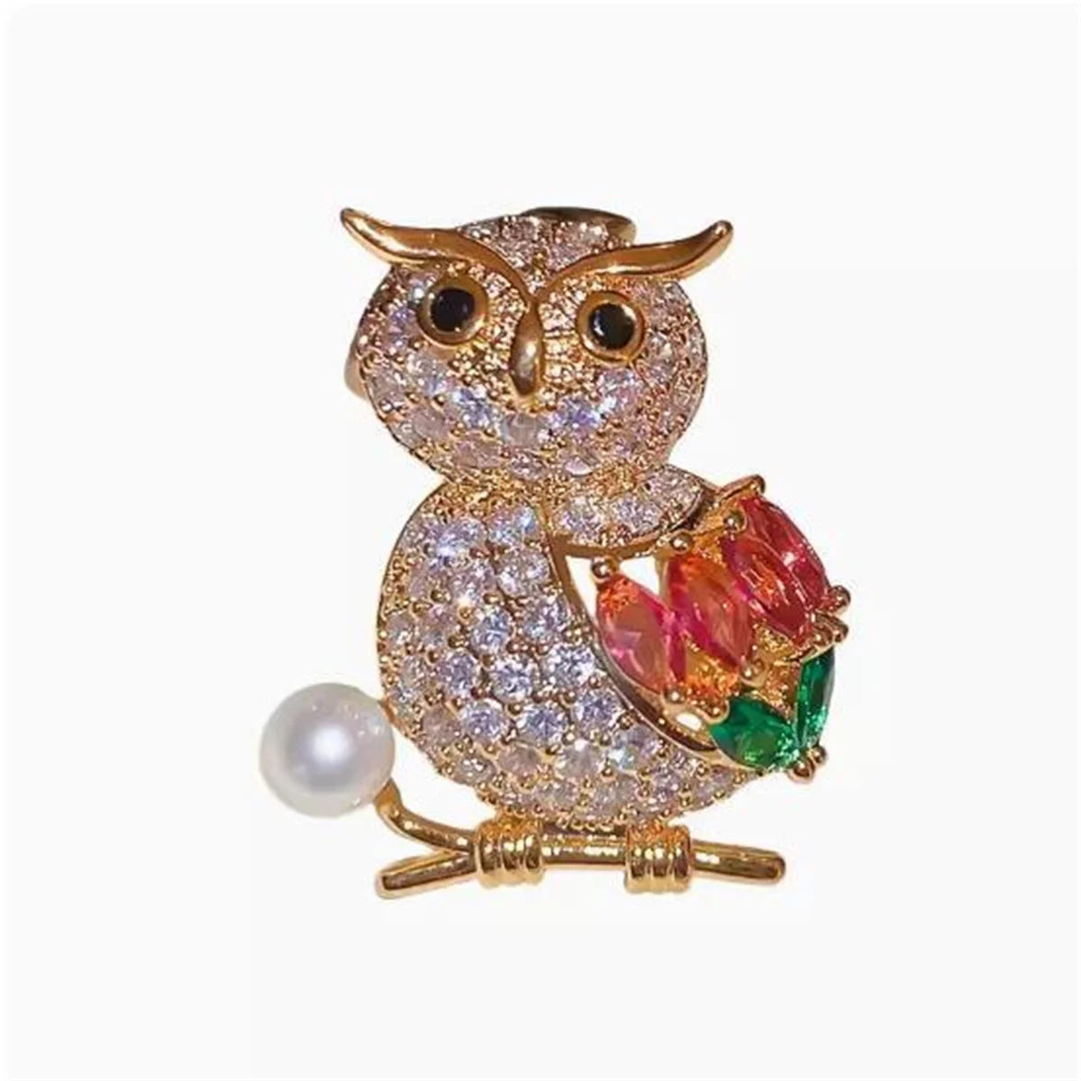 Luxury Bird Brooch, Korean Style Personalized Exquisite Chest Flower, Clothing Backpack Jewelry Accessories, Party Birthday Gift