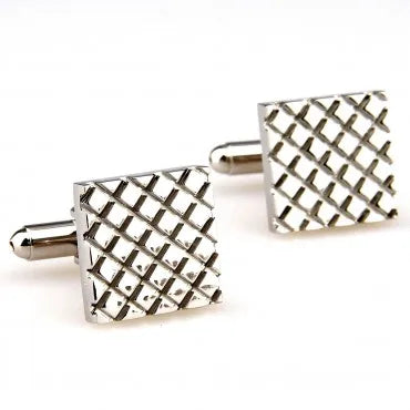 Hot Sale 18 Styles Siver Stainless Steel Metal Cufflink Cuff Link 1 Pair Shipping Biggest Promotion