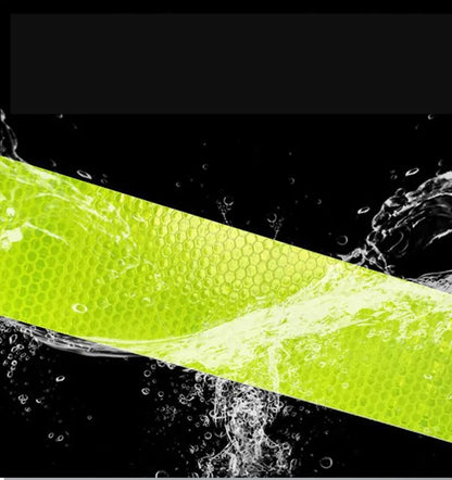 Solid Color Reflective Stickers Personality Waterproof Car Class Modification Warning Signs Highlighting Safety Reflective Strip