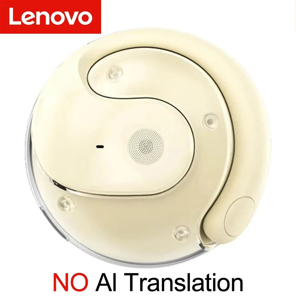 Lenovo OWS Headphones Bone Conduction Earphone Open Ear Sports Bluetooth Headphones Wireless Earbuds With Noise Cancellation