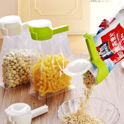 Snack Sealing Clip Plastic Fresh Keeping Sealer Clamp Food Saver Travel Kitchen Accessories Seal Food Storage Bag Clip