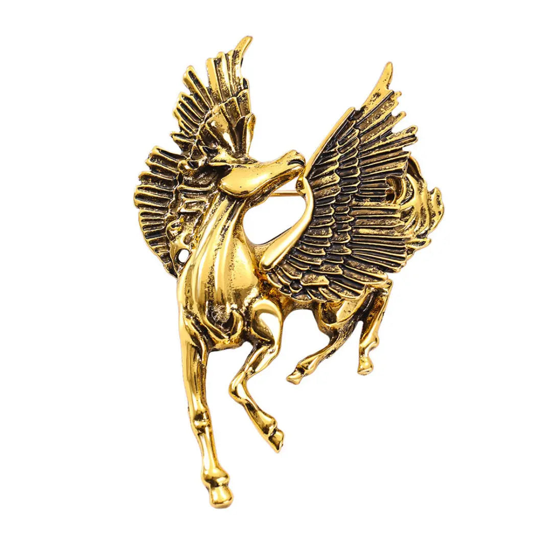 SKEDS Zodiac Horse Year Series Brooch High-End Luxury Chinese Style 2026 Birth Year Accessory Exquisite Animal Pin Gift