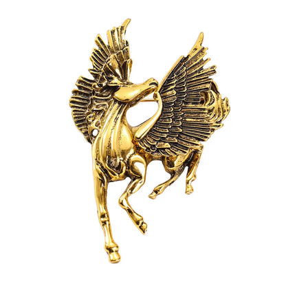 SKEDS Zodiac Horse Year Series Brooch High-End Luxury Chinese Style 2026 Birth Year Accessory Exquisite Animal Pin Gift