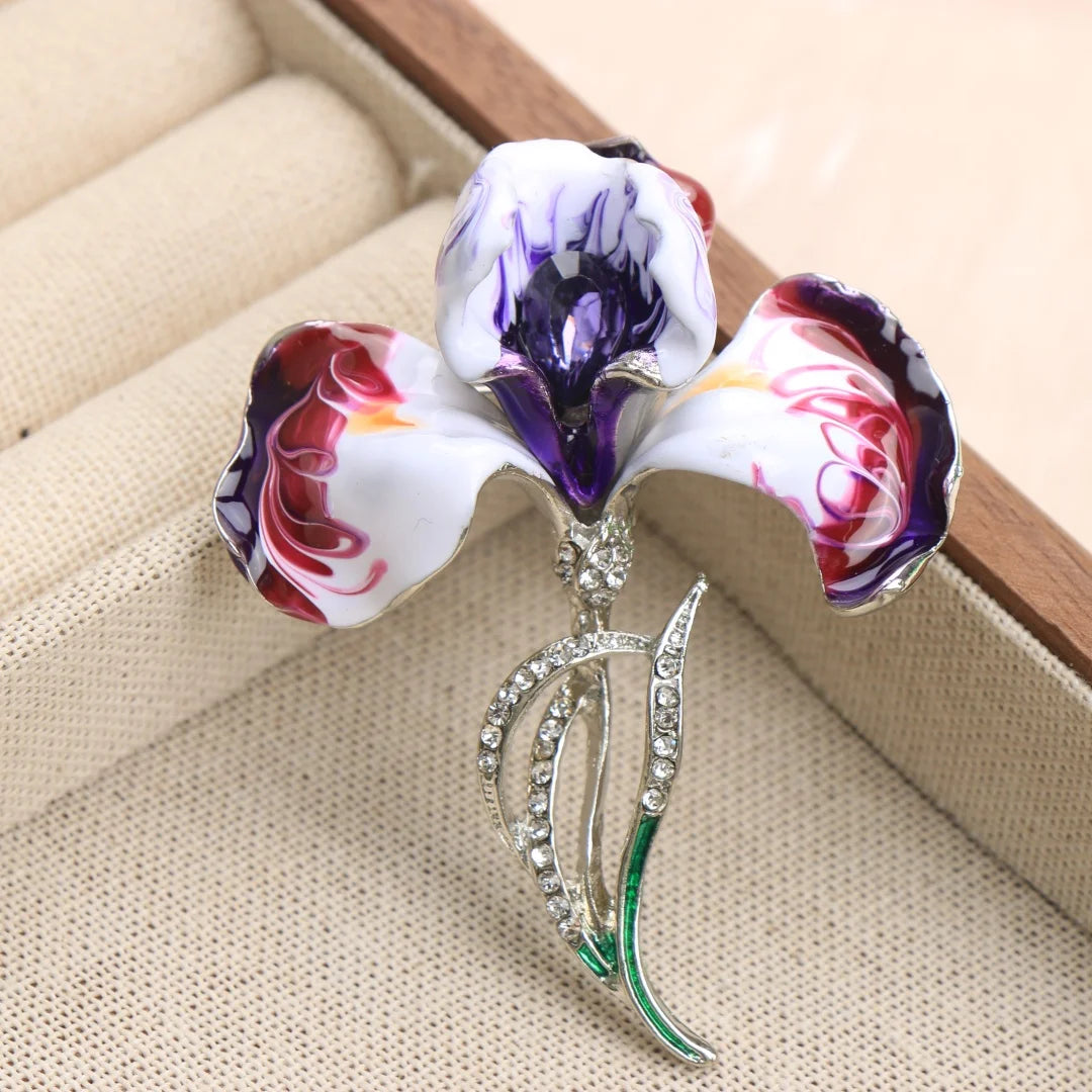 Baroque Luxury Floral Design Brooch for Men and Women, Jewelry Accessories, Wedding, Holiday, Party, Couple's Surprise Gift