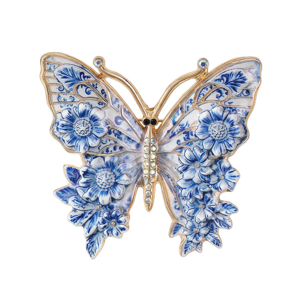 Different Styles Fashion Butterfly Brooch Animal Badge Pin Jewerly for Party Wedding