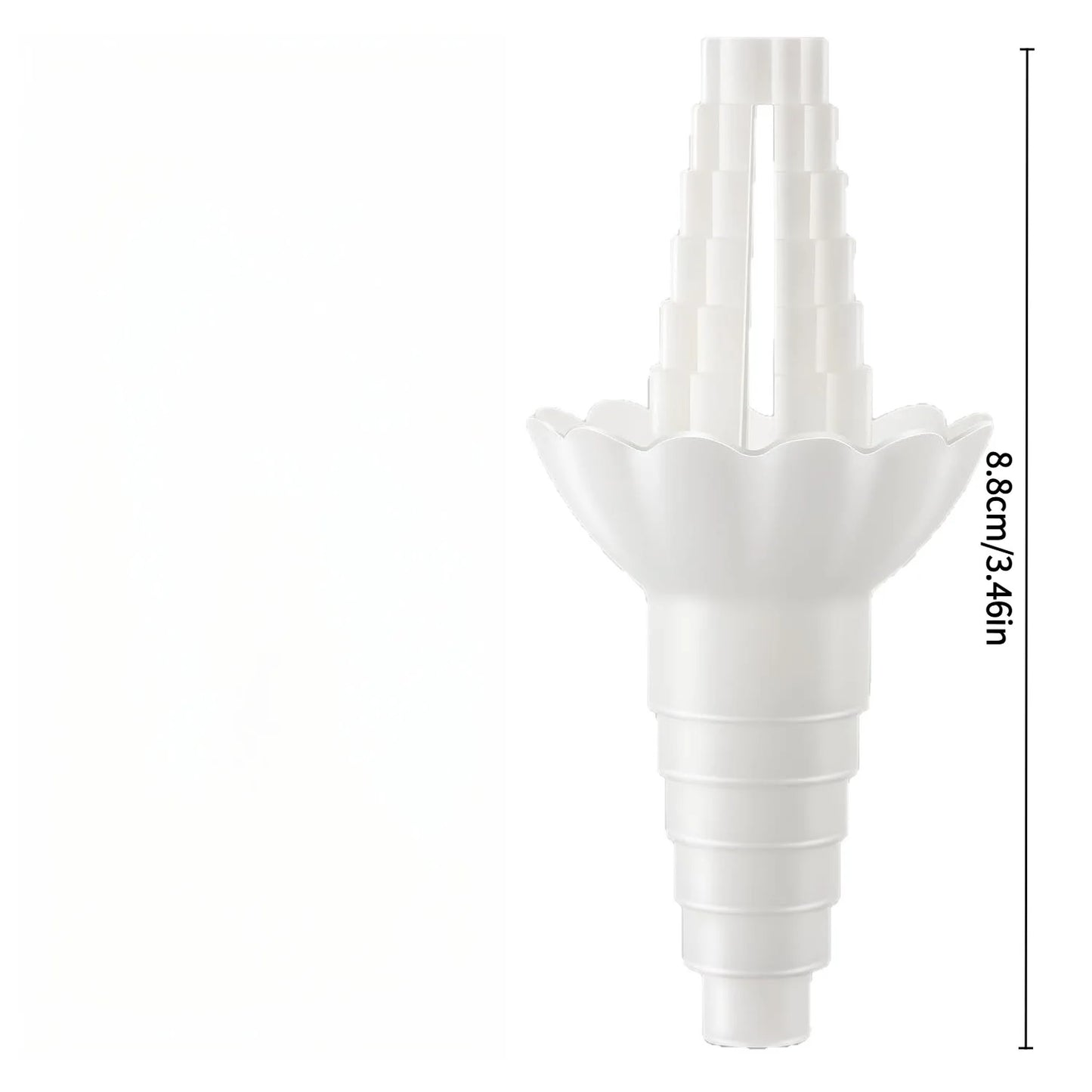 Universal Bottle Emptying Kit - Reusable Liquid Transfer Connector with No Waste Funnel Adapter, Compatible with Soap, Shampoo