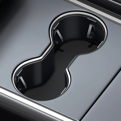 Car Cup Holder Limiter Fixing Clip Self-adhesive Universal Auto Water Cup Slot Limit Pad Car Bottle Console Slot Slip Limiter
