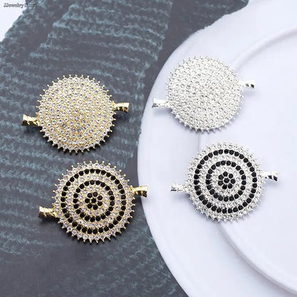 1pc Luxury New Tulip Flower Brooch Elegant Design Sense Rose White Stone Jewelry Collar Pin Jewelry