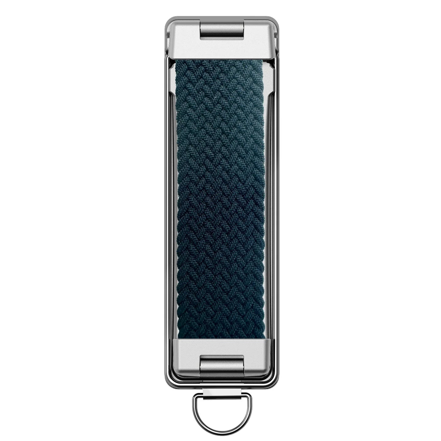 Foldable Sticky Back Phone Stand with Rainbow Strap Breathable Design and Lanyard Hole Multi Functional Portable Holder