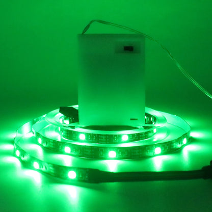 3AA Battery Power RGB Led Strip Light 5V 5050 with 3/17/24Key Remote Control Flexible Tape Waterproof Led Light TV Backlight