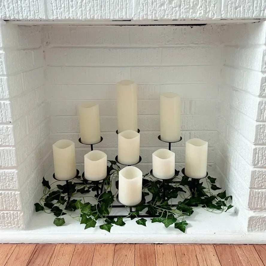 Wholesale LED Flameless Candles Flickering Light for Christmas Wedding Birthday Party Decor, 1–10PCS Battery Operated Candle