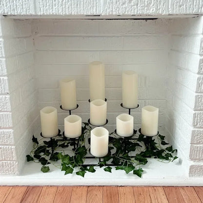 Wholesale LED Flameless Candles Flickering Light for Christmas Wedding Birthday Party Decor, 1–10PCS Battery Operated Candle
