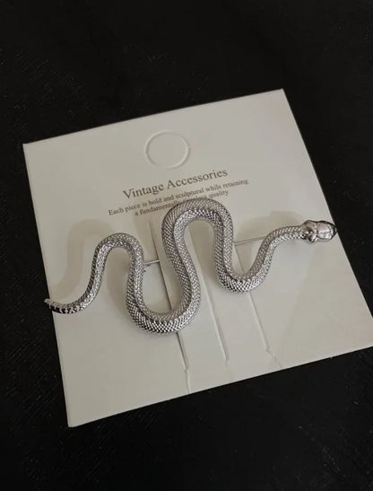 Clearance Price Snake Shape Brooches for Women Men Rhinestone Crystal Lapel Pin Clearance Sale