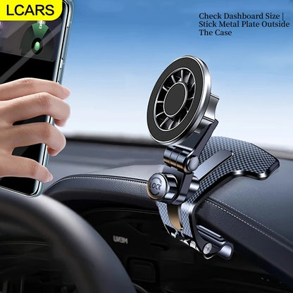 Multi Angle Adjustable Car Mount Holder for Phone Cool Dashboard Clip Universal Rotation Mobile Navigation Stand Car Accessories