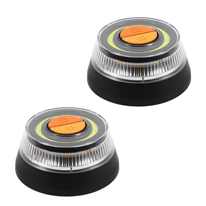 Universal V16 Car Warning Light LED Flashlight Emergency Light Yellow Light Traffic Strong Magnetic Induction for Vehicles