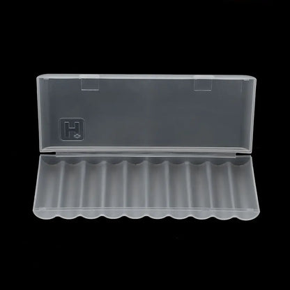 10 Slots Hard Plastic Container Portable Case Battery Storage Box For AAA/AA/18650 Battery Organizer Box Container Accessories