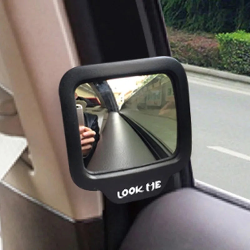 270 Degrees Wide Angle Car Rear Magnet Mirror Car Auxiliary Rearview Mirror Eliminate Blind Point for Car Safety