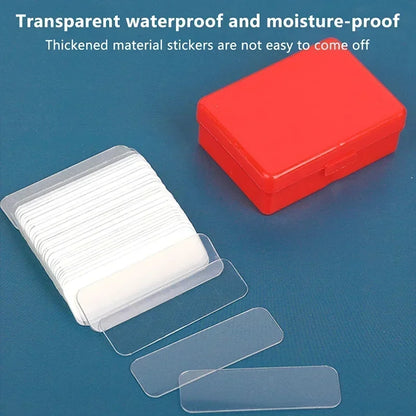 10pcs Double Sided Adhesive Tape Nano Reusable Super Strong Transparent Wall Stickers WaterProof Widely Used Wall Mount Sticker