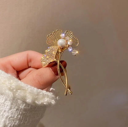 Luxury Crystal Phoenix Bird Brooches For Women Men Unisex Colorful Yellow Enamel Pins Chinese Birds Party Office Jewelry Gifts