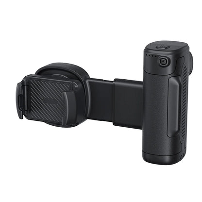 Single-Axis Phone Grip with Bluetooth LED Selfie Light, Adjustable Angle for Smartphone Photography, Video Live Streaming