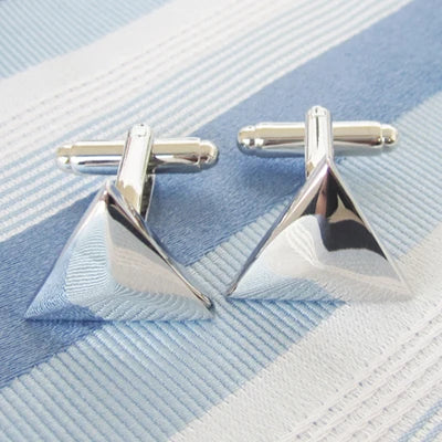 Hot Sale 18 Styles Siver Stainless Steel Metal Cufflink Cuff Link 1 Pair Shipping Biggest Promotion