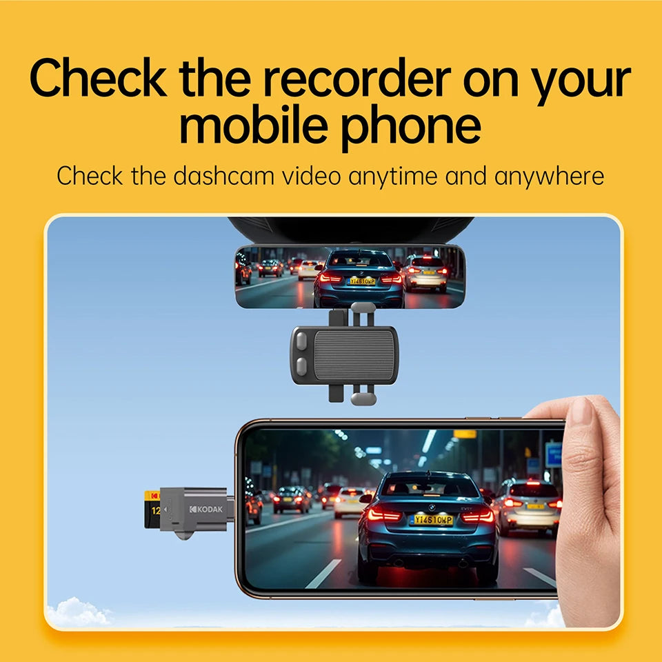 Kodak Type-C Micro SD Card Reader TF Memory Card High-speed Transmission Adapter