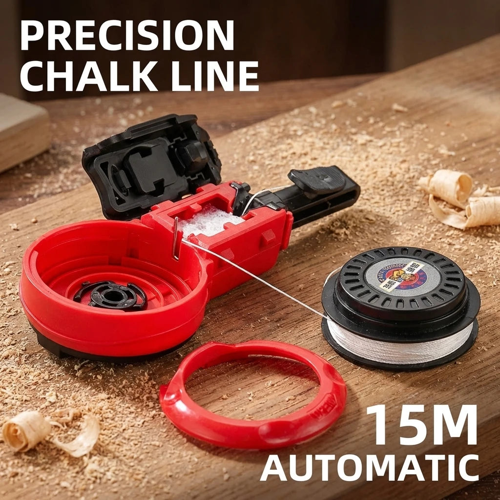 Construction Measuring Tools Plastic Automatic Carpenter Manual Ink Marker Duct Woodworking Chalk Line Carpenter Ink Markers