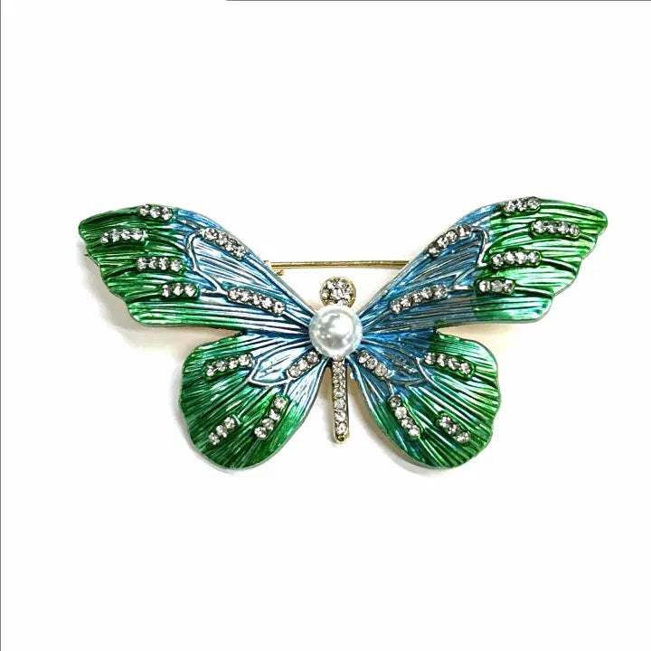 Different Styles Fashion Butterfly Brooch Animal Badge Pin Jewerly for Party Wedding