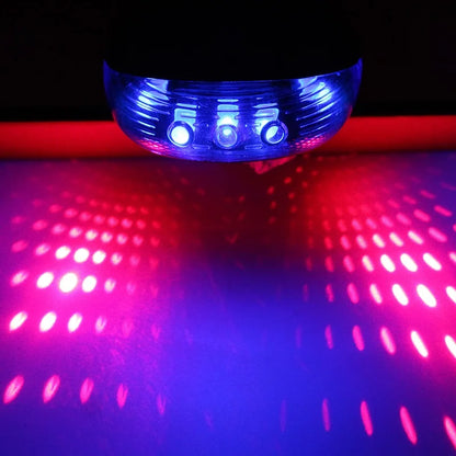 Bicycle Bike LED Lights Waterproof Cycling Taillight Safety Warning Taillight MTB Bike Rear Tail Lights 2 Lasers 5 LED