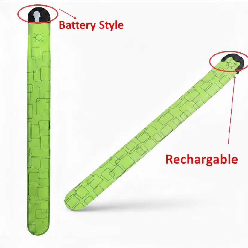 Night Running Armband LED Light Band Cycling Safety Armband Outdoor Sports Safety Arm Belt Leg Warning Wristband