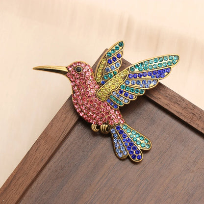 Baroque Luxury Swallow-Motif Brooches for Men and Women, Jewelry and Accessories, Wedding, Holiday, and Party Gifts