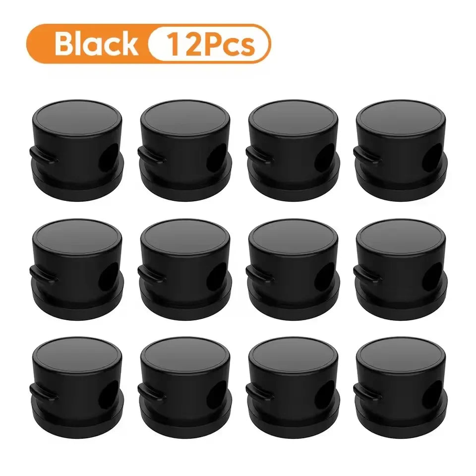360° Rotatable Magnetic Cable Organizer Desk Cable Clip Cable Holder Wire Keeper Cord Charging Cable Management for Home Office