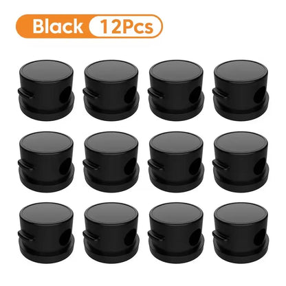 360° Rotatable Magnetic Cable Organizer Desk Cable Clip Cable Holder Wire Keeper Cord Charging Cable Management for Home Office