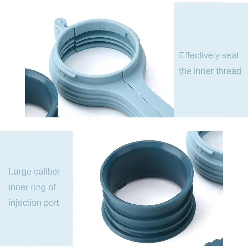 Bag Clip with Pour Spout Reusable Cap Sealer Clips Convenient Food Bag Clips Moisture-Proof Snack Clips Kitchen Accessories