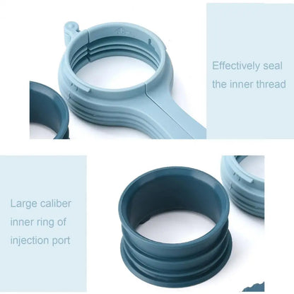 Bag Clip with Pour Spout Reusable Cap Sealer Clips Convenient Food Bag Clips Moisture-Proof Snack Clips Kitchen Accessories